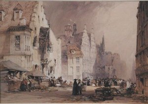 Een straatmarkt in Gent