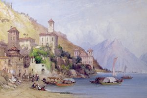 Gravedona, Comomeer, 1895