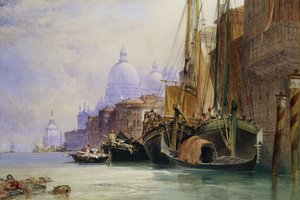 Santa Maria della Salute en het Canal Grande, Venetië