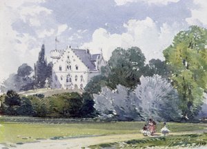 Souvenirs van Rosenau, de geboorteplaats van ZKH De Prins-Gemaal, Echtgenoot van Koningin Victoria door William Callow