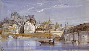 Het Kasteel van Amboise, aan de Loire