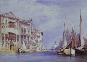 Het Canal Grande, Venetië