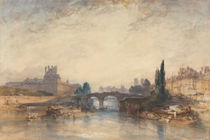 Uitzicht op de Pont Royal