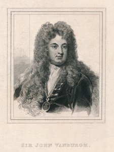 Sir John Vanburgh, 1830 door William Camden Edwards