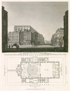 Het Koninklijk Theater, Drury Lane, Londen, gebouwd door wijlen Henry Holland door William Capon