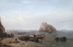 Een uitzicht op Ischia