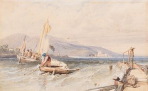 Kasteel Douglas, Loch Leven, 1849