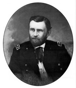 Ulysses S Grant, 18e president van de Verenigde Staten, begin 20e eeuw