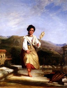 Een meisje uit Sorrento door William Collins