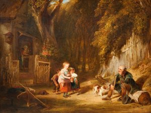 Gastvrijheid in het Huisje door William Collins