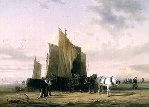Aan de kust bij Yarmouth (een van een paar)