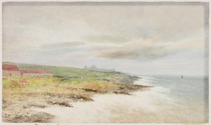 Een stormachtige dag, Craster door William Cosens Way
