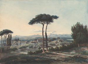 Frascati, nabij Rome, 1819 door William Cowen