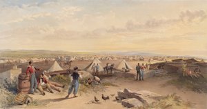 Kamp van de 4e divisie, 15 juli 1855