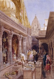 De Gouden Tempel, Benares, 1862