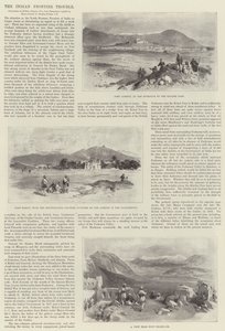 Het Indiase grensprobleem door William Crimea Simpson