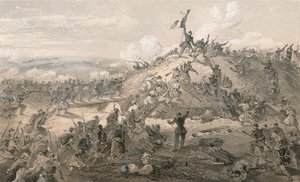 De aanval op de Malakoff door William Crimea Simpson