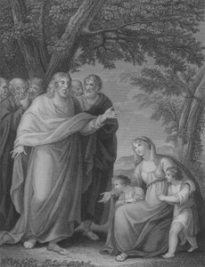 Christus en de kinderen van Zebedeüs, Matteüs 20, vers 20-29
