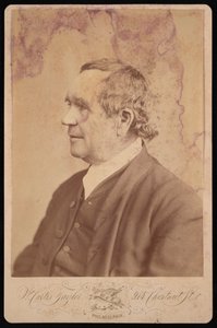 Portret van J.D. Lang, Voor 1877 door William Curtis Taylor