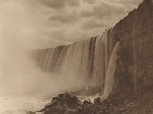 Niagara watervallen, 1899 (foto) door William D. Murphy