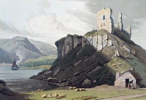 Aros Kasteel, Isle of Mull, Schotland door William Daniell