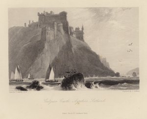 Culzean Castle in Ayrshire in Schotland door William Daniell
