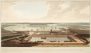 East India Docks door William Daniell