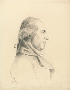 Portretstudie van Thomas Hearne door William Daniell