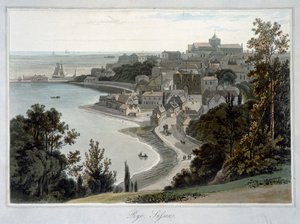 Rye, Sussex, 1823 door William Daniell