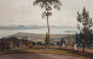 Uitzicht vanaf Strawberry Hill, Prins van Wales Eiland door William Daniell