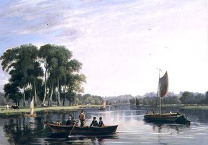 Uitzicht op de Theems bij Richmond