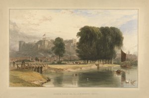 Kasteel Windsor vanuit Brocas Meadows