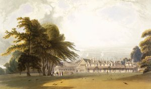Windsor Park: de Koninklijke Lodge, ca. 1827-30 door William Daniell
