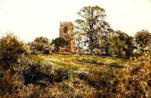 Shotwick Kerk, Cheshire door William Davis