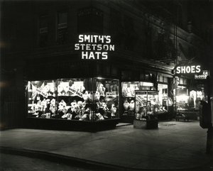 Verlichte winkelpuien die Smith