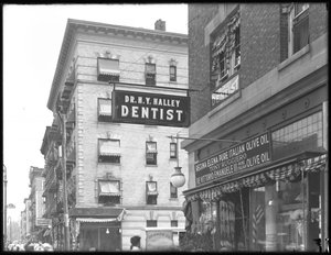 Bord voor Dr. H.Y. Halley, 1456 St. Nicholas Avenue, New York City, 2 augustus 1916 door William Davis Hassler