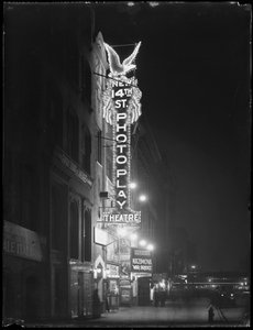 The New 14th Street Photoplay Theatre, New York City, 6 januari 1917
