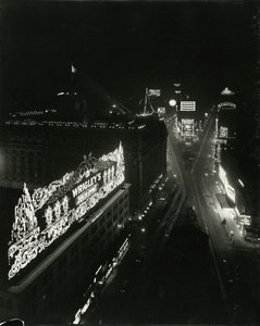 Times Square, vanaf de 16e verdieping van het Times Building, 1917