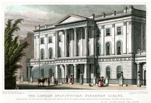 De London Institution, Finsbury Circus, Londen, 1827