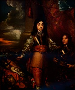 Charles, Prins van Wales, 12 jaar oud, ca. 1642 door William Dobson