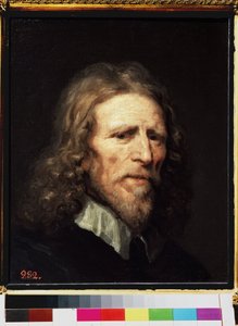 Portret van Abraham van der Doort door William Dobson