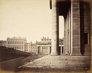 De National Gallery en Royal Institution (Royal Scottish Academy), Edinburgh door William Donaldson Clark