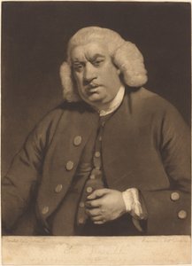 Samuel Johnson door William Doughty after Sir Joshua Reynolds