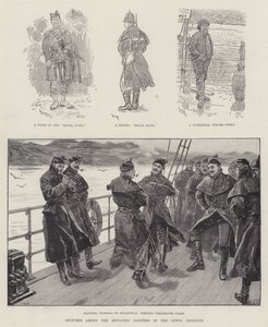 Schetsen onder de Opstandige Crofters in de Lewis, Hebriden