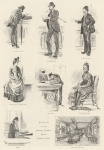 Schetsen bij het Algemeen Registerkantoor, Somerset House