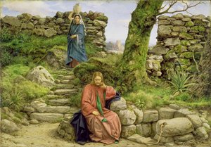 De vrouw van Samaria, 1860 door William Dyce