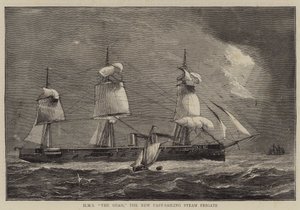 HMS The Shah, de Nieuwe Snelsailende Stoomfregat
