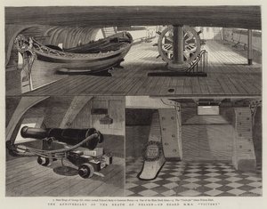 De Verjaardag van de Dood van Nelson, aan Boord van HMS Victory door William Edward Atkins