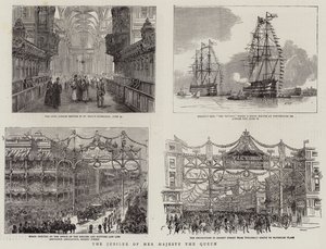 Het jubileum van Hare Majesteit de Koningin door William Edward Atkins