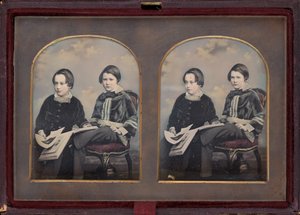 Portret van twee jongens